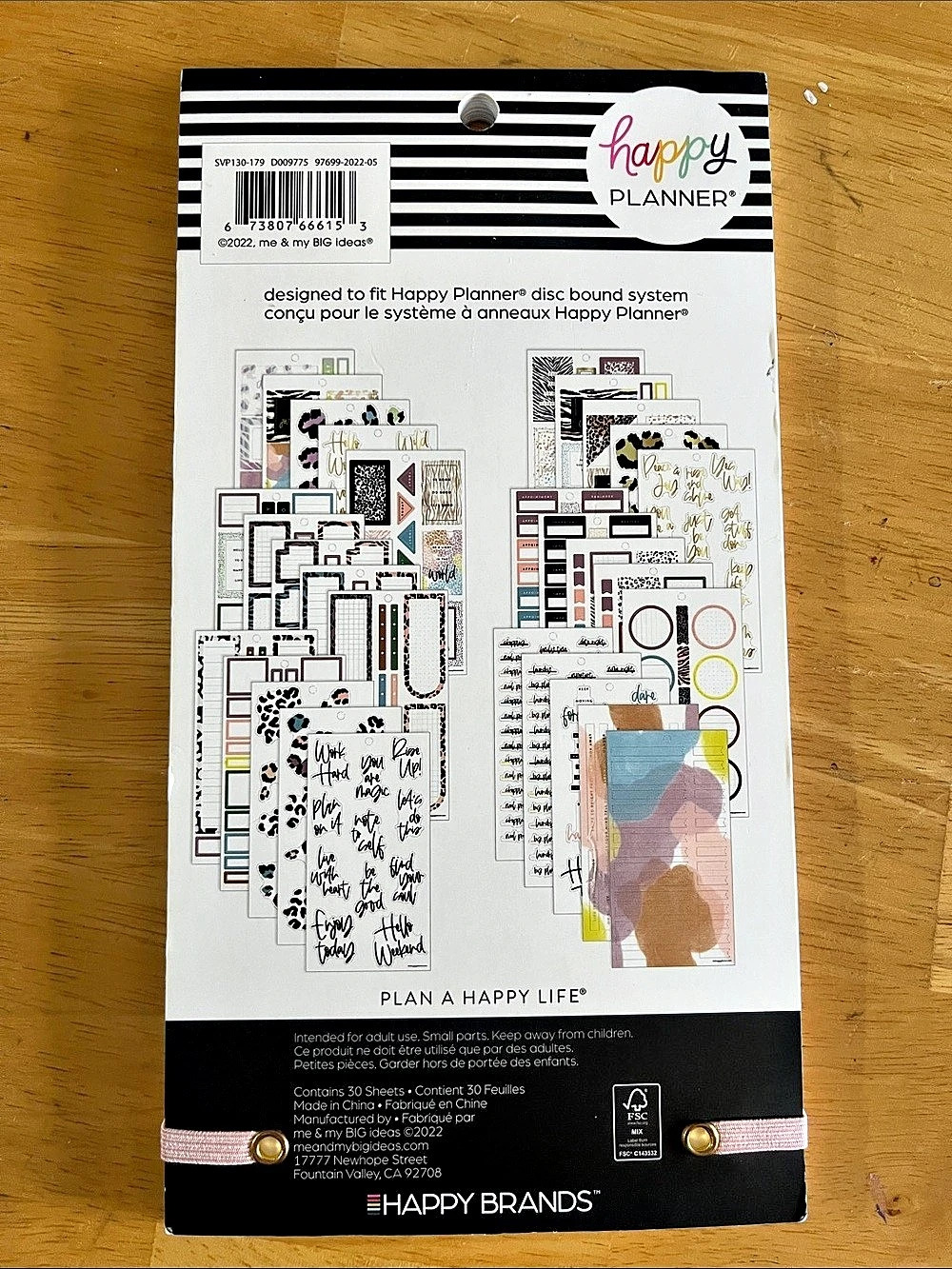 Happy Planner Colorful Animal Sticker Book - Picture 2 of 2